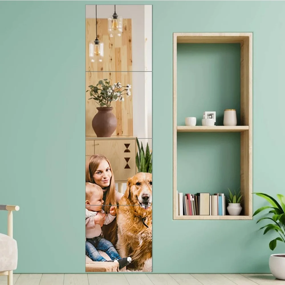 Acrylic mirror wall tiles NIB!